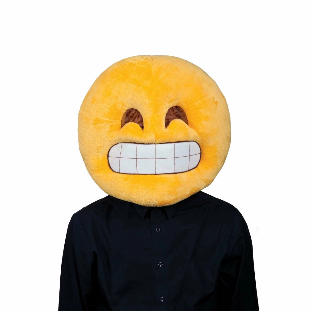 Wicked Grin Head Emoji Mask 3 Wicked Grin Head Emoji Mask