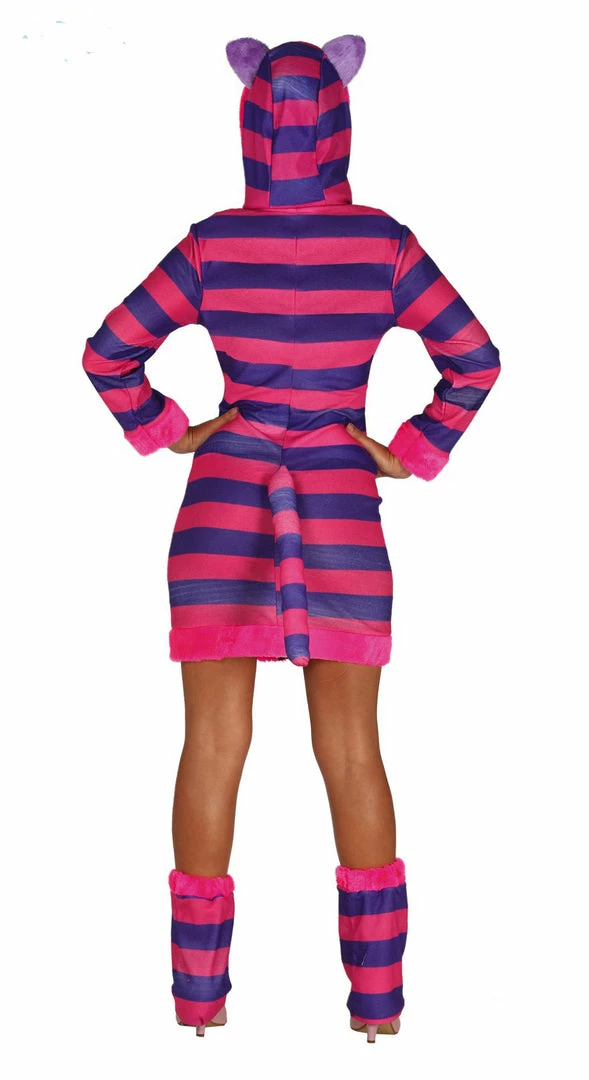Fiestas Guirca Grinning Cheshire Cat Costume Adult 4 Fiestas Guirca Grinning Cheshire Cat Costume Adult