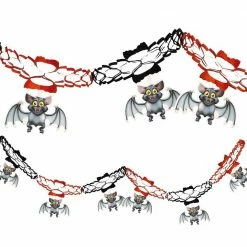Fiestas Guirca Halloween Bat Garland Halloween Decorations