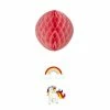 Fiestas Guirca Party Supplies Hanging Unicorn Ball Party Decoration