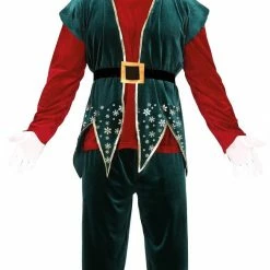 Fiestas Guirca Happy Elf Costume Men's