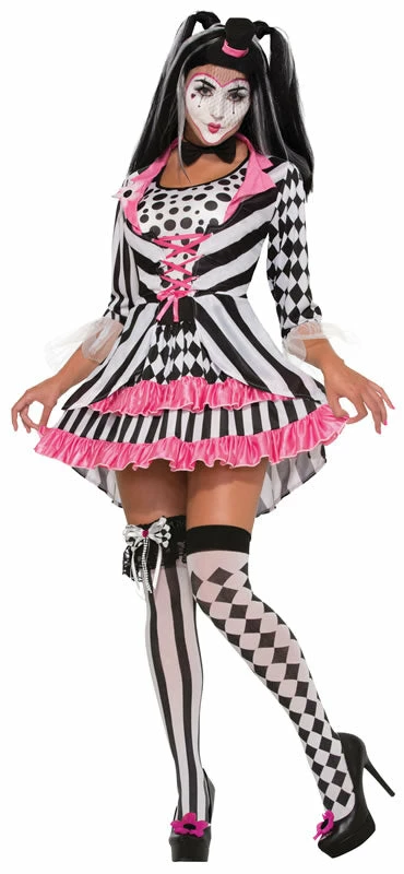 Bristol Harlequin Clown Ring Mistress Costume Clown & Circus 3 Bristol Harlequin Clown Ring Mistress Costume Clown & Circus