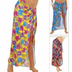 Widmann Hawaiian Pareo Or Sarong Skirt Beach