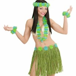 Wicked Hawaiian Party Costume Kit Green World Costumes