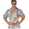 Wicked Hawaiian Shirt - Blue And Orange World Costumes 2 Wicked Hawaiian Shirt - Blue And Orange World Costumes