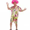 Widmann World Costumes Hawaiian Shirt And Shorts Costume Multicoloured 2 Widmann World Costumes Hawaiian Shirt And Shorts Costume Multicoloured