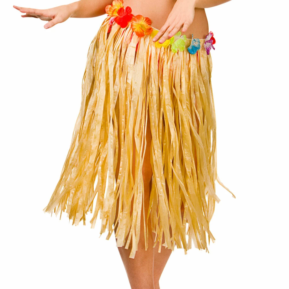 Wicked Hula Skirt With Flower Waist World Costumes 3 Wicked Hula Skirt With Flower Waist World Costumes