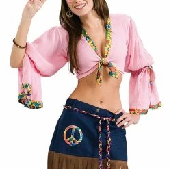 Bristol 1960's Sexy Hippie Chick Costume