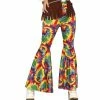 Fiestas Guirca Hippie Tie-dye Flared Trousers 1 Fiestas Guirca Hippie Tie-dye Flared Trousers