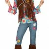 Fiestas Guirca Hippie Dippy Lady Costume 1 Fiestas Guirca Hippie Dippy Lady Costume