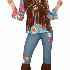 Fiestas Guirca Hippie Dippy Lady Costume