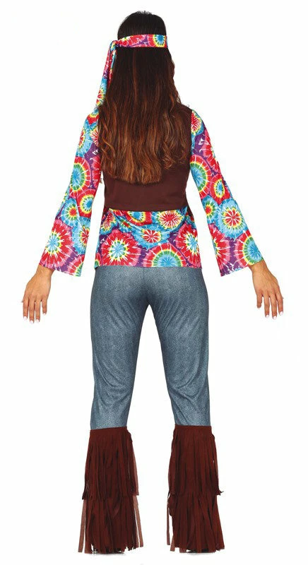 Fiestas Guirca Hippie Dippy Lady Costume 4 Fiestas Guirca Hippie Dippy Lady Costume