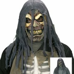 Widmann Halloween Accessories Hooded Zombie Mask Child&#039;s