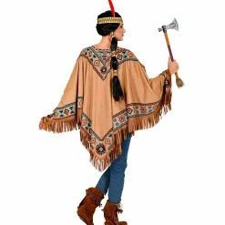 Wicked Western Costumes Native American Indian Poncho Costume