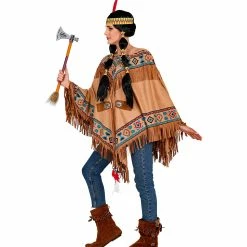 Wicked Western Costumes Native American Indian Poncho Costume