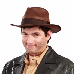 Fiestas Guirca TV & Film Indiana Jones Fedora Hat