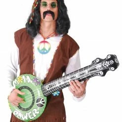 Fiestas Guirca Costume Accessories Inflatable Banjo