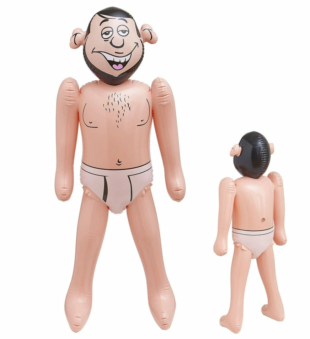 Widmann Inflatable Husband Male Doll 90cm Party Supplies 3 Widmann Inflatable Husband Male Doll 90cm Party Supplies