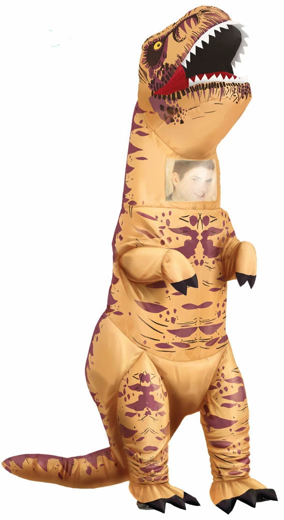 Fiestas Guirca Inflatable T Rex Dinosaur Costume Adult Animal 3 Fiestas Guirca Inflatable T Rex Dinosaur Costume Adult Animal