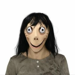 Fiestas Guirca Halloween Internet Girl Momo Mask