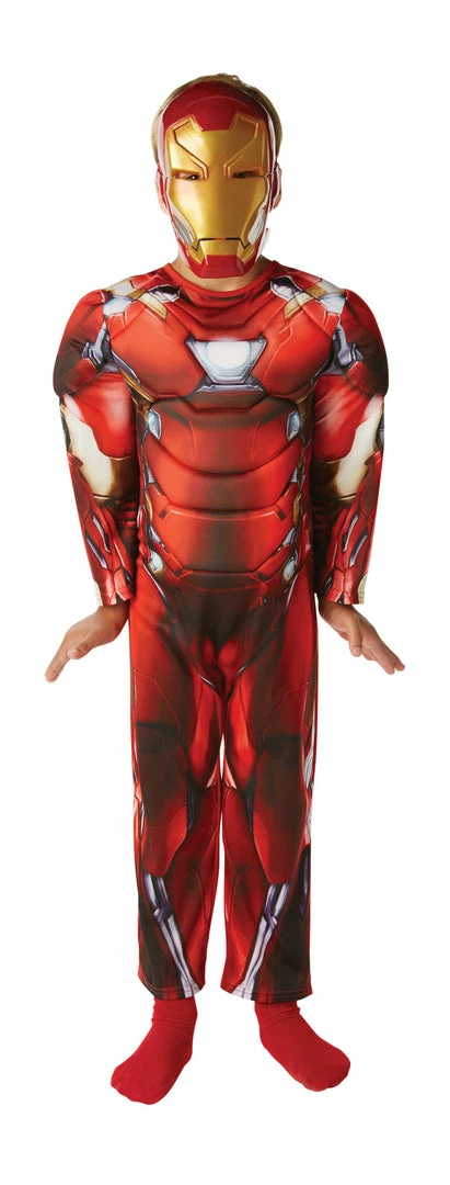 Rubies Ironman Civil War Boys Costume Superhero & Villiain 3 Rubies Ironman Civil War Boys Costume Superhero & Villiain