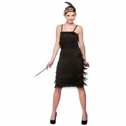 Wicked Decades And History Jazzy Black Flapper Costume