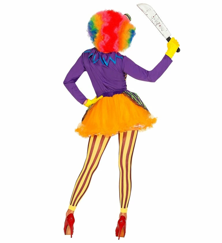Widmann Jolly Joker Clown Costume Ladies 5 Widmann Jolly Joker Clown Costume Ladies