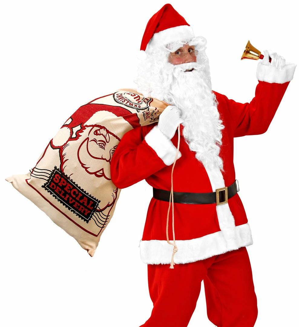 Widmann Jute Santa Claus Sack 4 Widmann Jute Santa Claus Sack