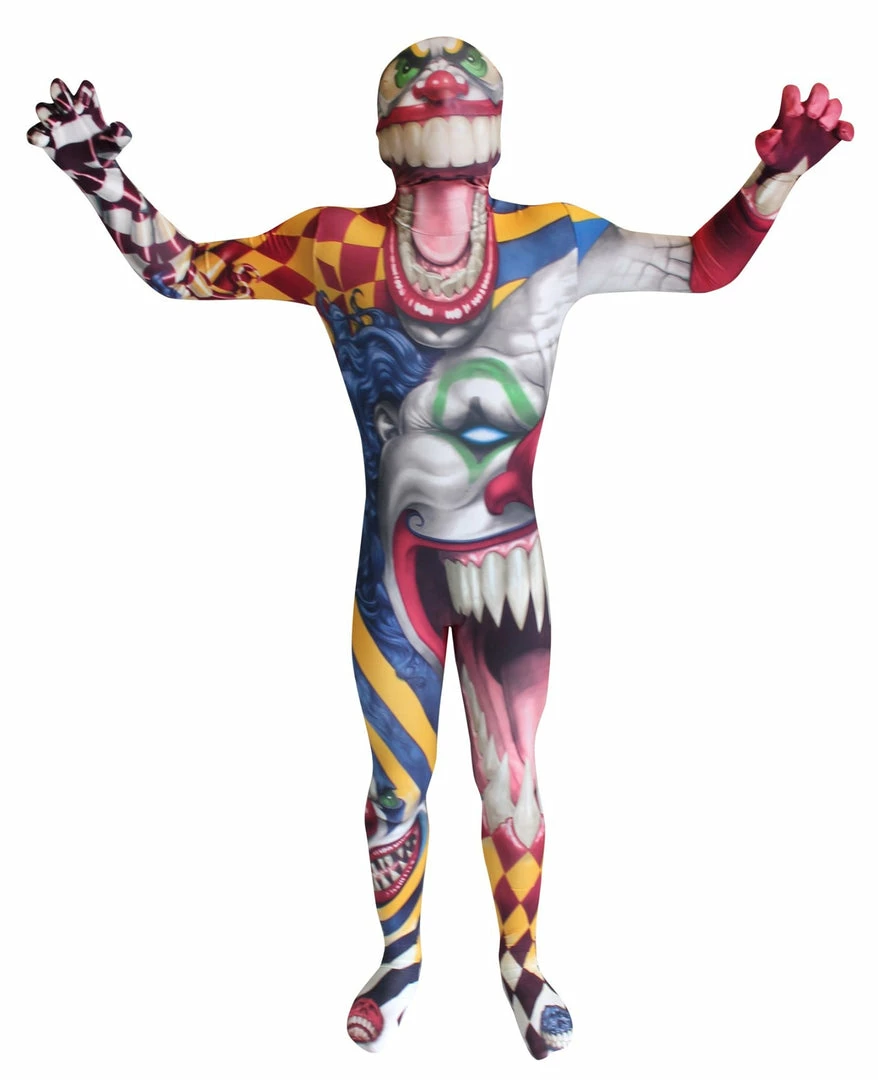 Morphsuits Clown Morphsuit Costume Child's 3 Morphsuits Clown Morphsuit Costume Child's
