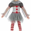 Fiestas Guirca Killer Clown Costume Girl Halloween