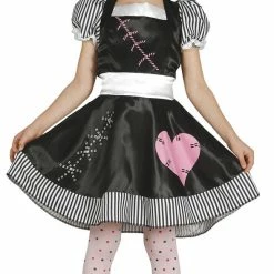 Fiestas Guirca Killer Doll Girls Costume Halloween
