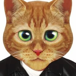 Fiestas Guirca Kitty Cat Big Head Mask Animal