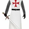 Bristol Knight Templar Costume Adult Medieval, Renaissance & Tudor Costumes 2 Bristol Knight Templar Costume Adult Medieval, Renaissance & Tudor Costumes