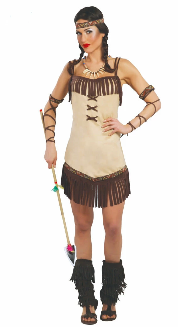 Fiestas Guirca Western Costumes Indian Squaw Costume 3 Fiestas Guirca Western Costumes Indian Squaw Costume