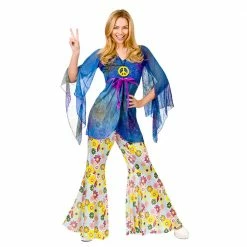 Wicked Ladies Woodstock Hippie Costume