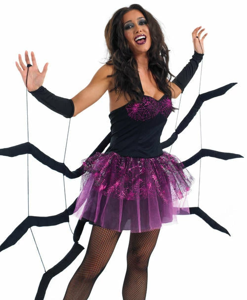 Funshack Halloween Black Widow Spider Costume 3 Funshack Halloween Black Widow Spider Costume