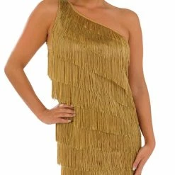 Funshack Gold Flapper Dress Costume 1920's