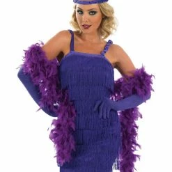Funshack 1920's Girl Purple Flapper Dress