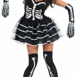 Funshack Skeleton Tutu Dress Costume