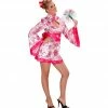 Widmann Lady Geisha Costume Pink