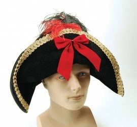 My Fancy Dress Historical Costumes Lady Buccaneer Pirate Hat 3 My Fancy Dress Historical Costumes Lady Buccaneer Pirate Hat