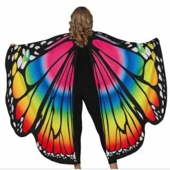 Fiestas Guirca Fairytale Costumes Large Multicolored Butterfly Wings