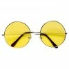 Bristol 1960's Lennon Style Yellow Glasses 1 Bristol 1960's Lennon Style Yellow Glasses