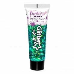 Paintglow St Patrick's Day Costumes Leprechaun Luck Chunky Glitter Face Body Gel 12ml