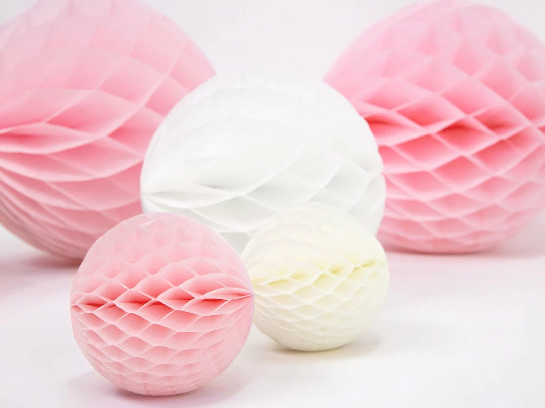 Partydecor Christmas Gift And Decoration Ideas Light Pink Honeycomb Party Decoration 30cm 6 Partydecor Christmas Gift And Decoration Ideas Light Pink Honeycomb Party Decoration 30cm