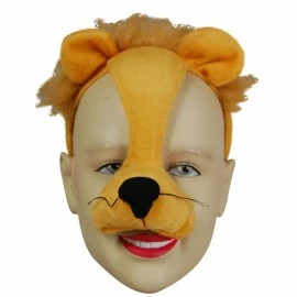 My Fancy Dress Lion Animal Mask On Headband With Sound 3 My Fancy Dress Lion Animal Mask On Headband With Sound