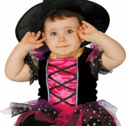 Fiestas Guirca Halloween Little Pink Witch Toddler Costume