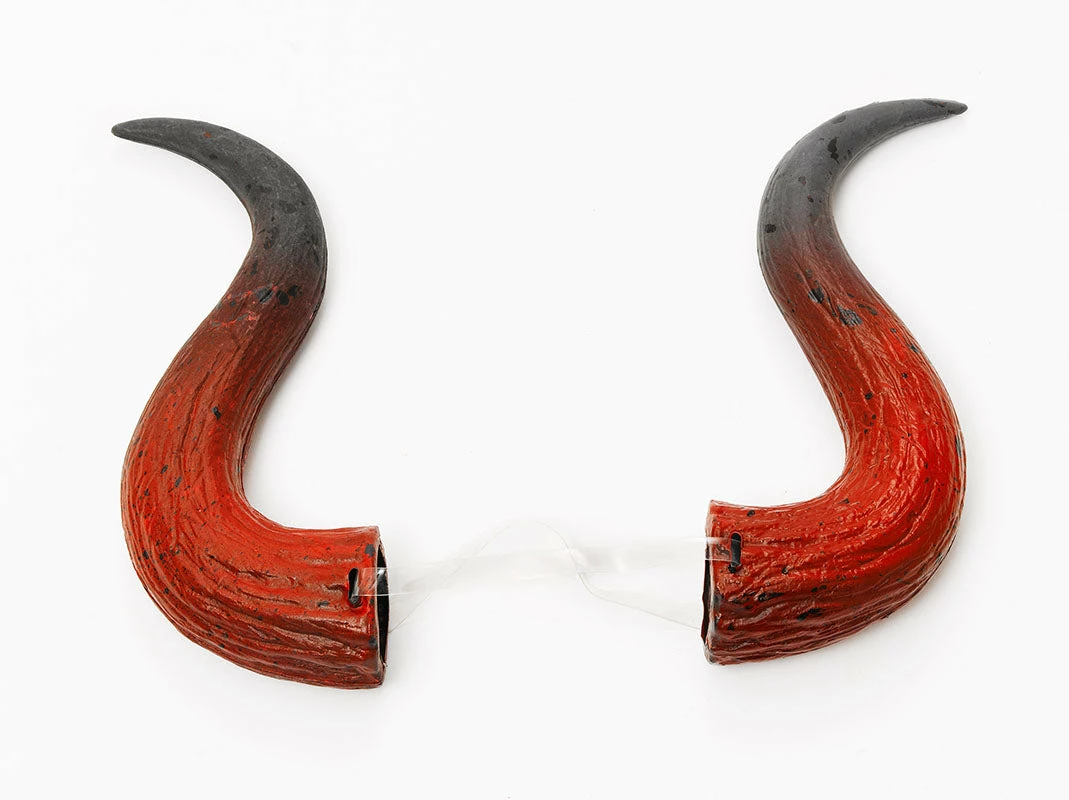 Bristol Halloween Long Devil Horns & Teeth 4 Bristol Halloween Long Devil Horns & Teeth