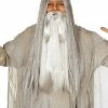 Fiestas Guirca Long Grey Beard Wigs 2 Fiestas Guirca Long Grey Beard Wigs
