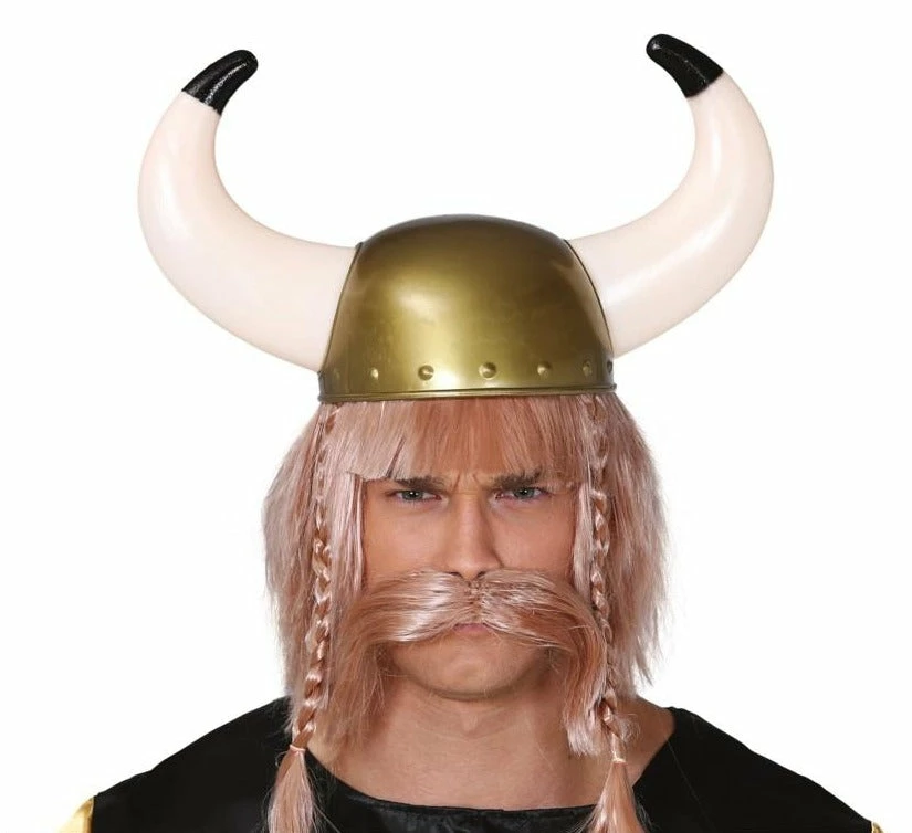 Fiestas Guirca Medieval, Renaissance & Tudor Costumes Viking Helmet - Long Horns 3 Fiestas Guirca Medieval, Renaissance & Tudor Costumes Viking Helmet - Long Horns